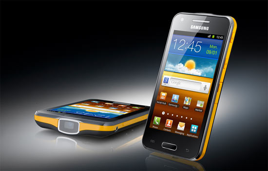 Samsung Galaxy Beam ultra slim projector smartphone