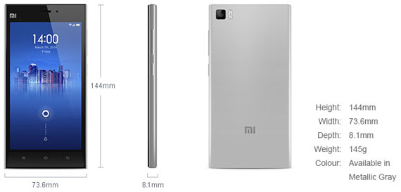 xiaomi-mi3-dimension