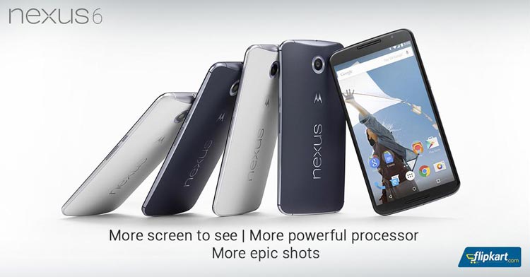 Buy Google Nexus 6 starting tomorrow from Flipkart